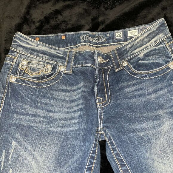 Miss Me barely worn cow print - Picture 1 of 4